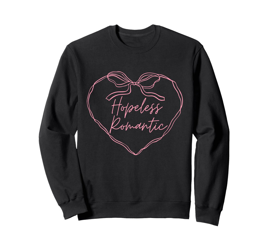 Hopeless Romantic Reading Dreamy Sweatshirt - Novelty Apparel Men Women - T-Shirt, Sweatshirt, Hoodie