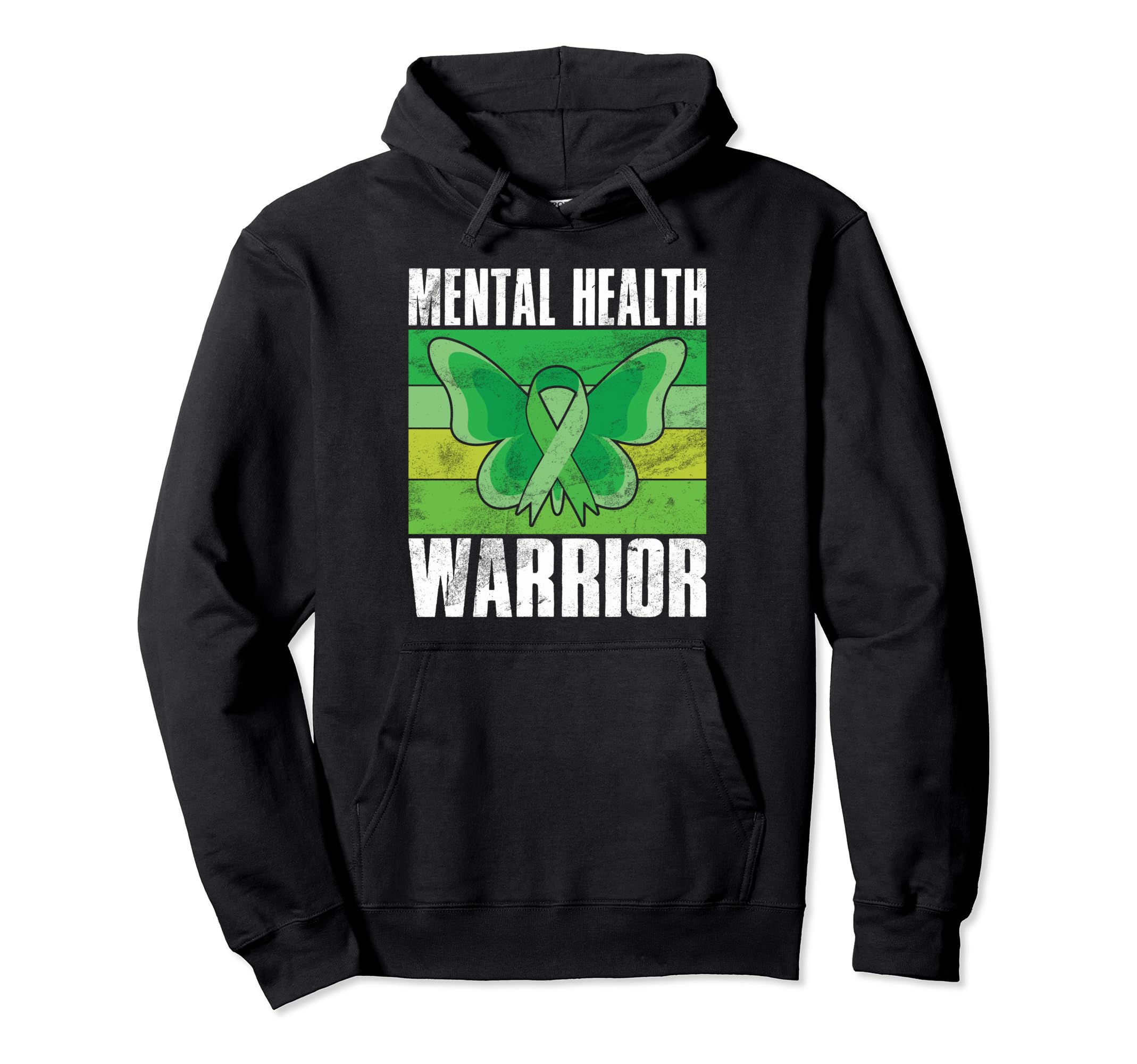 Mental Health Warrior Mental Health Hoodie - Trendy Graphic for Adults - T-Shirt, Sweatshirt, Hoodie