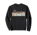 Professional Overthinker Funny Sweatshirt - Fun Novelty Design Men Women - T-Shirt, Sweatshirt, Hoodie