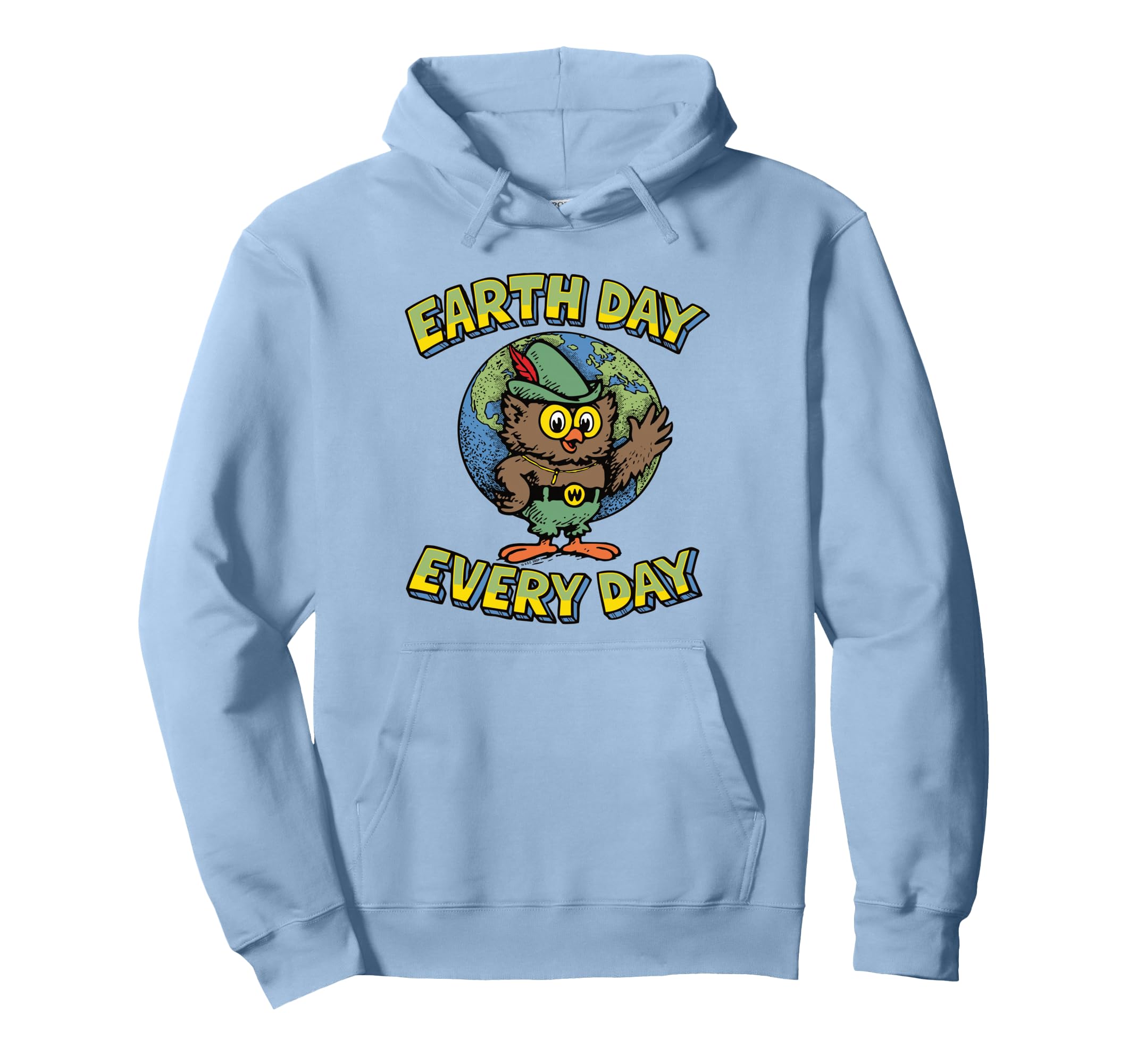 Earth Day Every Day Woodsy Owl Give Hoodie - Custom Art Print Men Women - T-Shirt, Sweatshirt, Hoodie