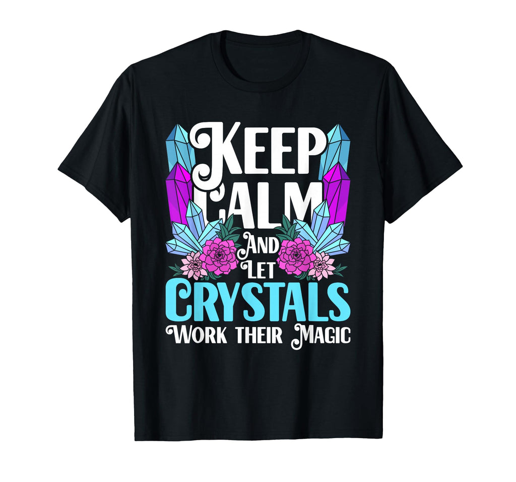 Crystal Healing Crystals T-Shirt - Fun Novelty Design Unisex - T-Shirt, Sweatshirt, Hoodie