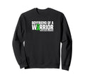 Boyfriend Warrior Green Ribbon Mental Sweatshirt - Trendy Graphic Unisex - T-Shirt, Sweatshirt, Hoodie