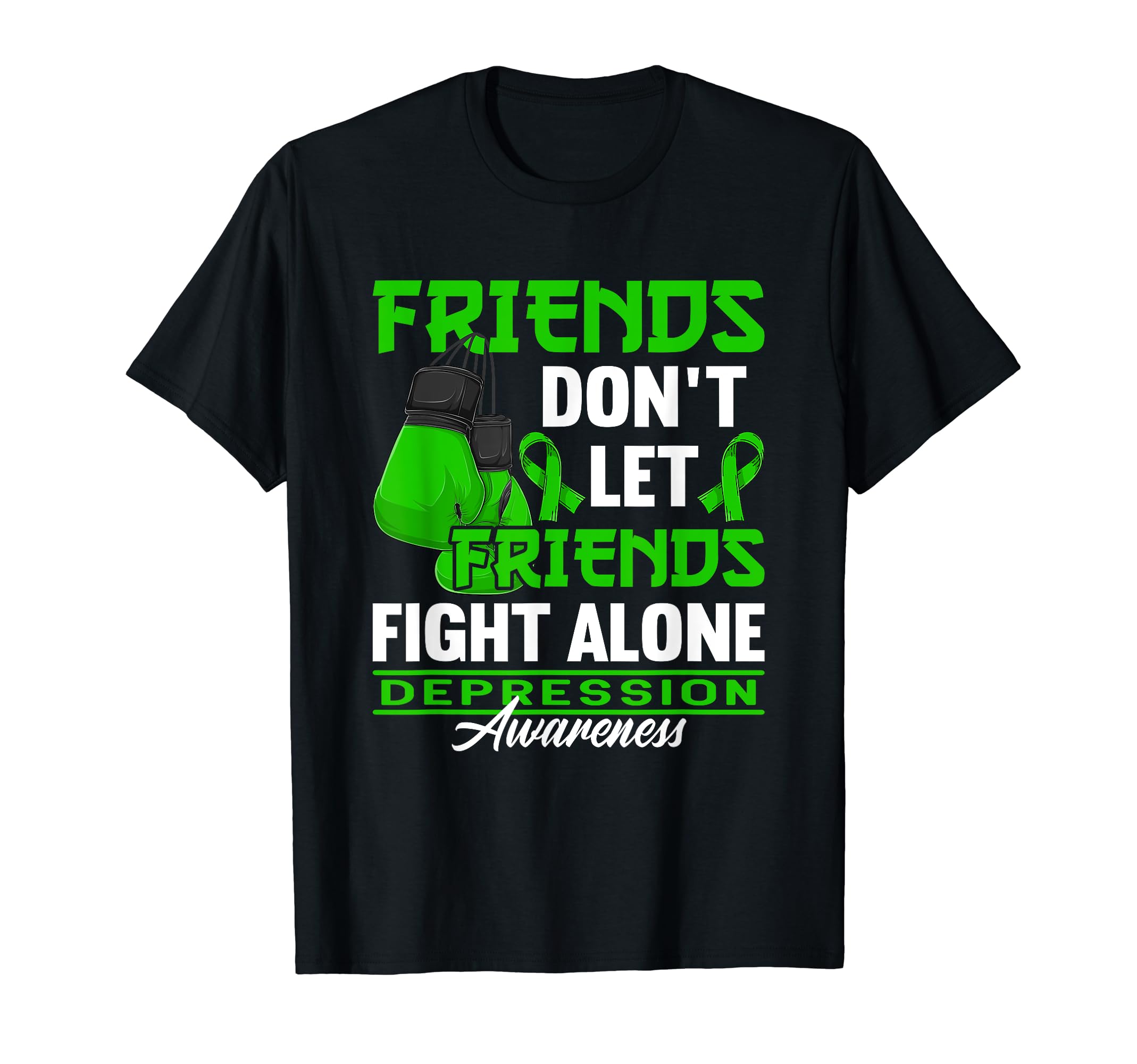 Dont Let Friends Fight Alone I T-Shirt - Custom Art Print for Adults - T-Shirt, Sweatshirt, Hoodie