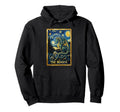 Funny Starry Dragon Reading Book Hoodie - Aesthetic Graphic Men Women - T-Shirt, Sweatshirt, Hoodie