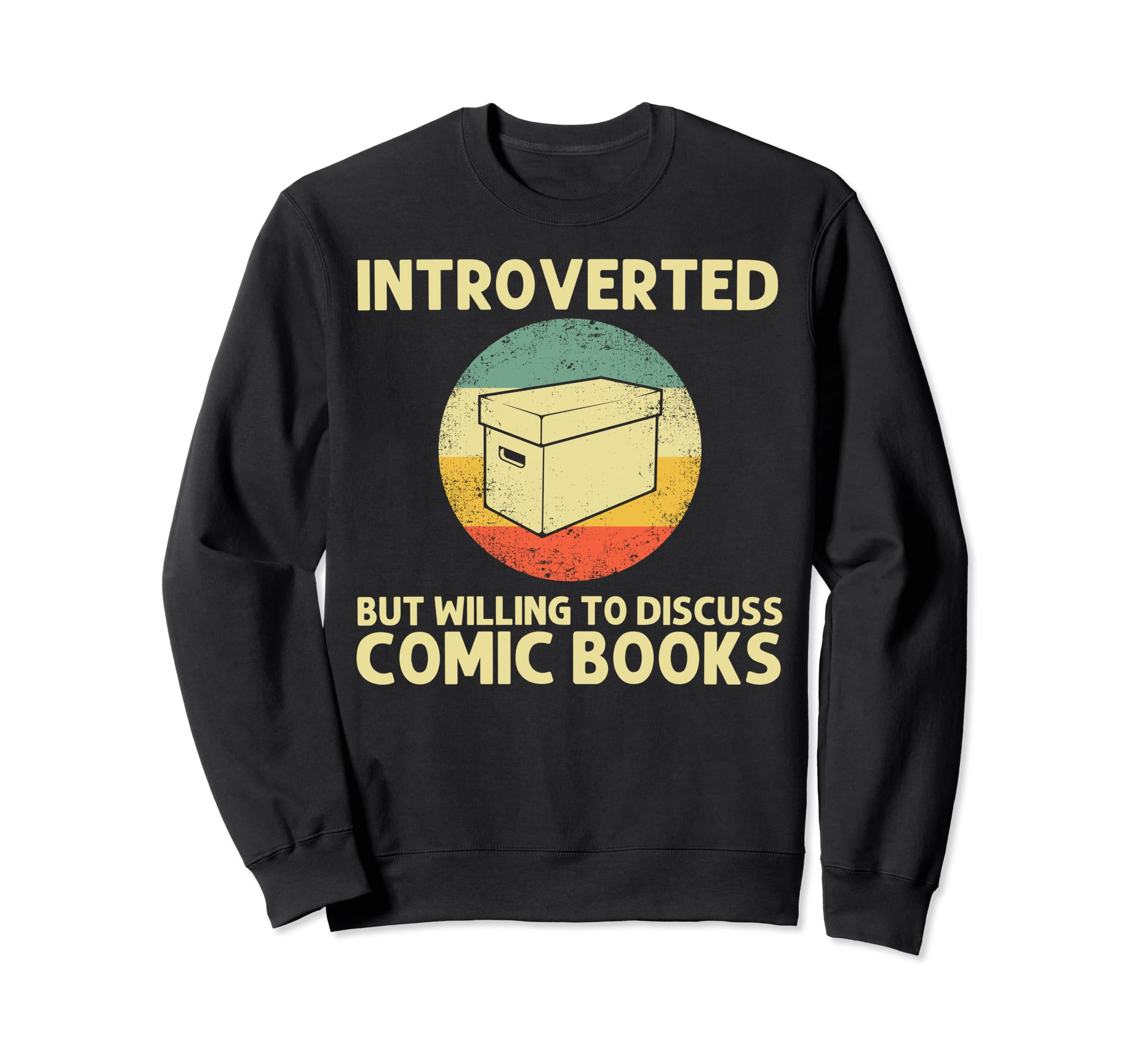 Comic Book Comic Book Lovers Books Nerd Sweatshirt - Trendy Graphic Unisex - T-Shirt, Sweatshirt, Hoodie