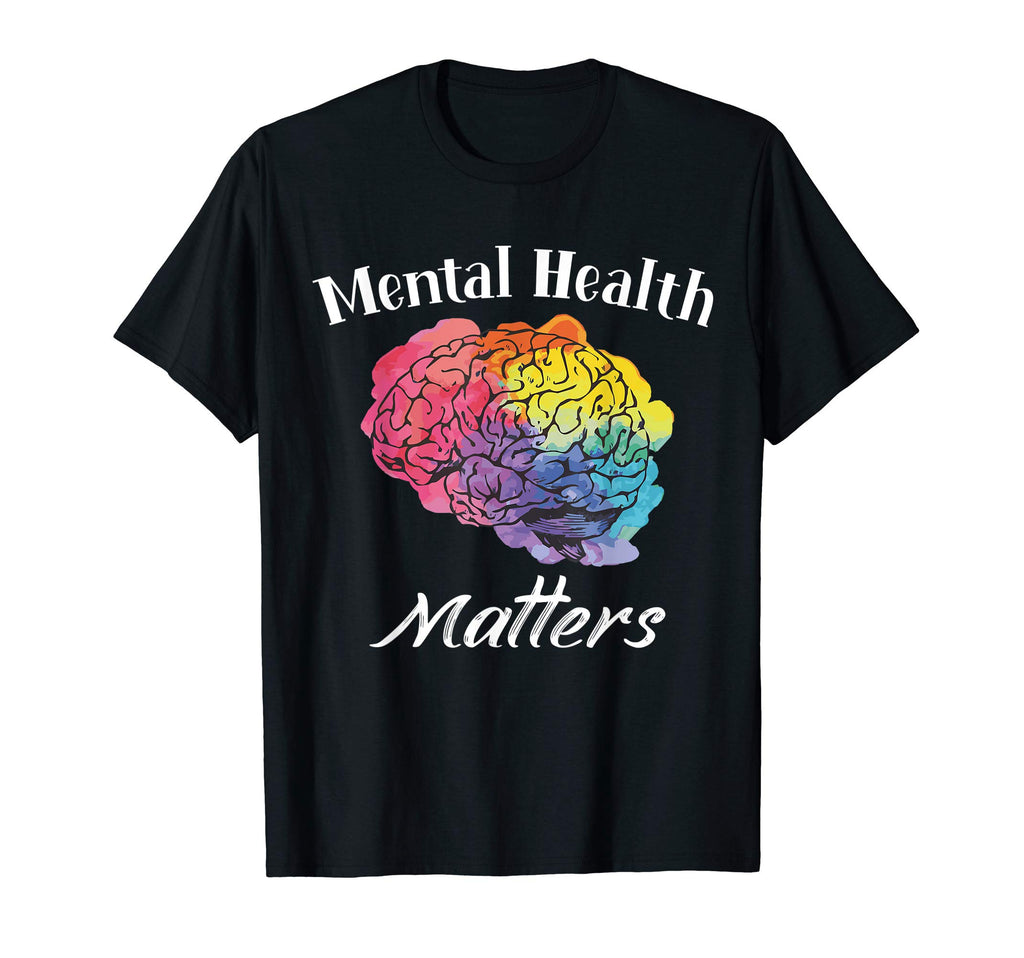 Mental Health Matters End Stigma Mental T-Shirt - Graphic Print Unisex - T-Shirt, Sweatshirt, Hoodie