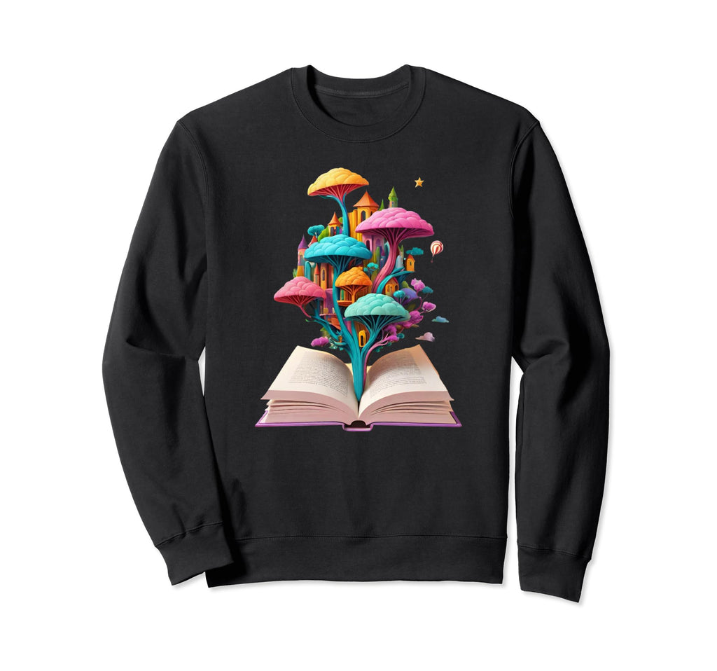 Ask Me What Im Reading Book Worm Sweatshirt - Novelty Apparel Unisex - T-Shirt, Sweatshirt, Hoodie