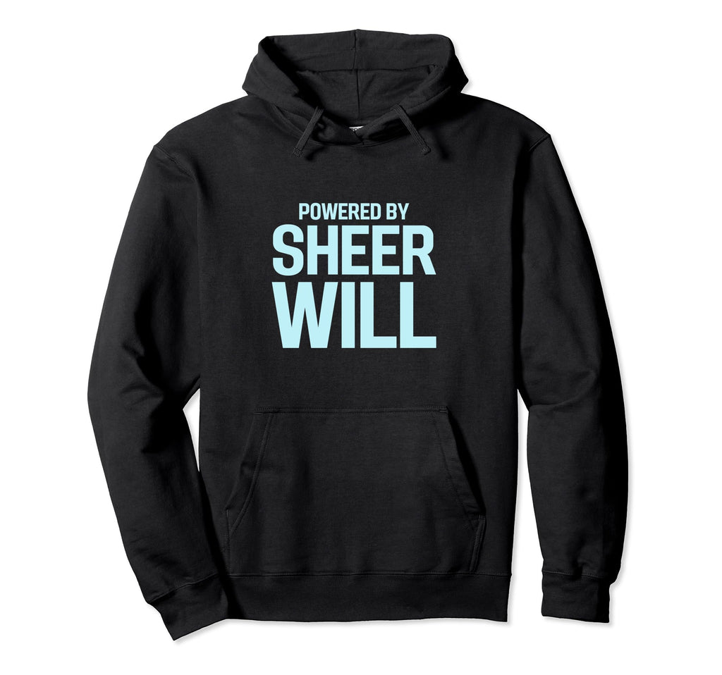 Powered Sheer Will Cfs Awareness Chronic Hoodie - Custom Art Print Unisex - T-Shirt, Sweatshirt, Hoodie