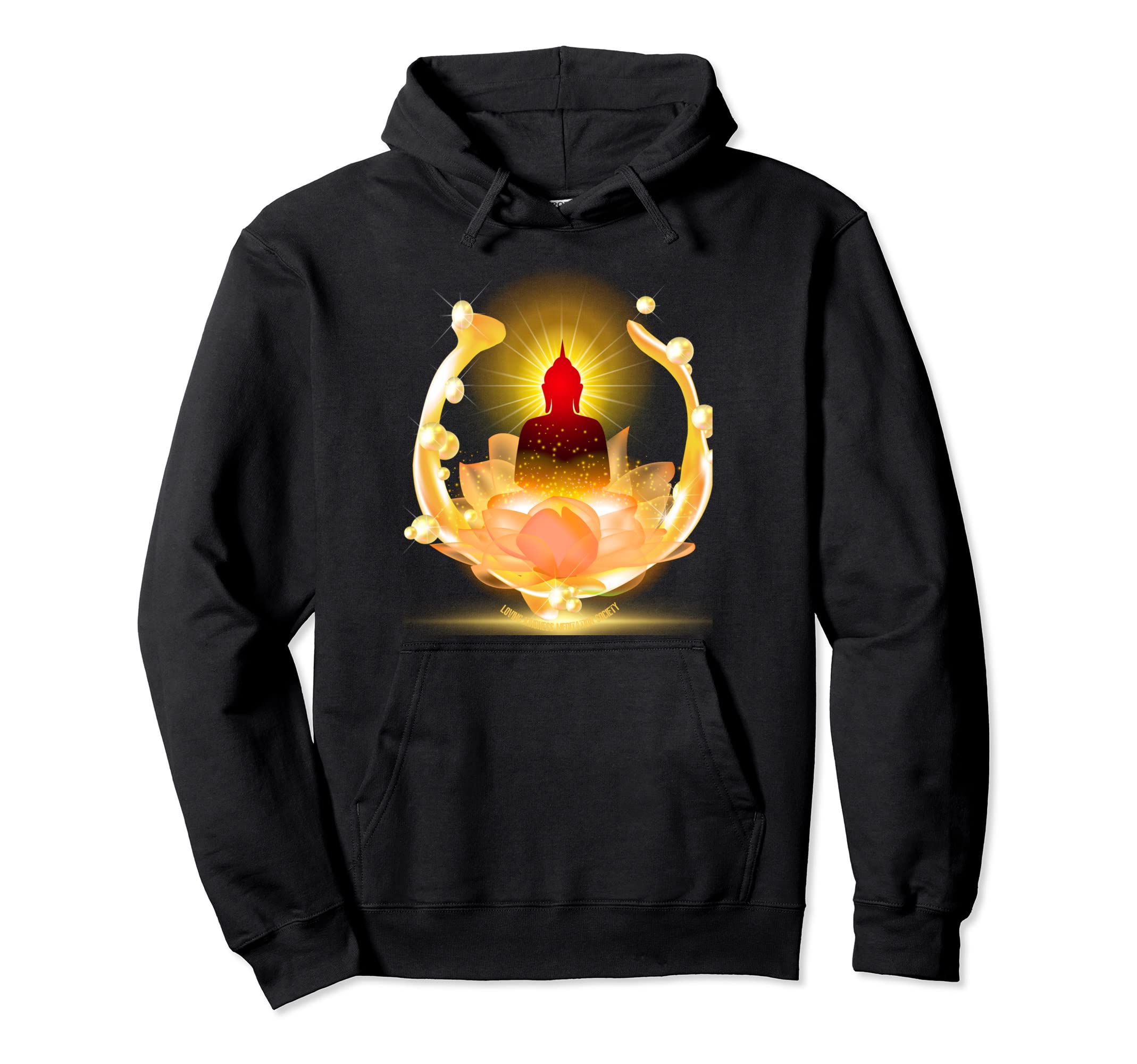 Mindfulness Buddha Buddhism Spiritual Hoodie - Casual Everyday Wear Unisex - T-Shirt, Sweatshirt, Hoodie