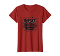Input Overload Warning Zone T-Shirt - Casual Everyday Wear for Adults - T-Shirt, Sweatshirt, Hoodie