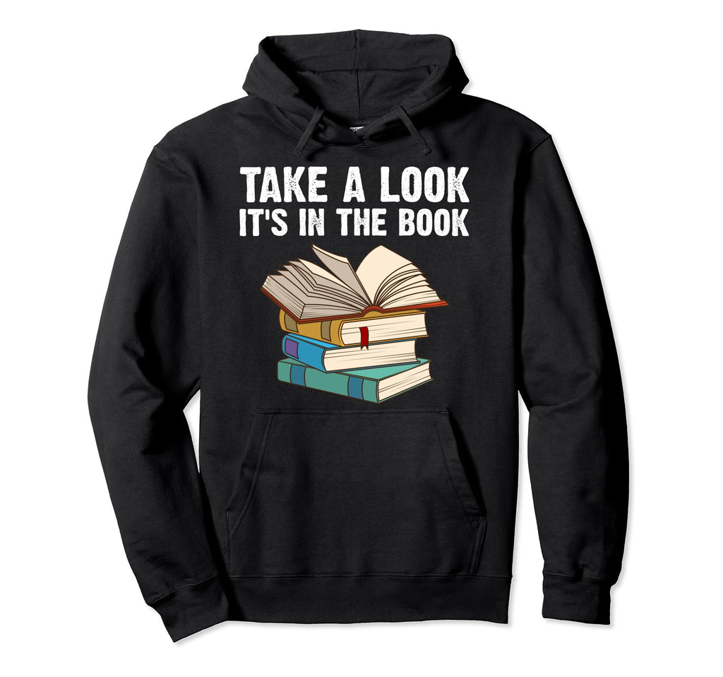 Funny Book Lover Designs Librarian Hoodie - Graphic Print for Adults - T-Shirt, Sweatshirt, Hoodie