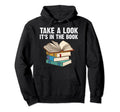 Funny Book Lover Designs Librarian Hoodie - Graphic Print for Adults - T-Shirt, Sweatshirt, Hoodie
