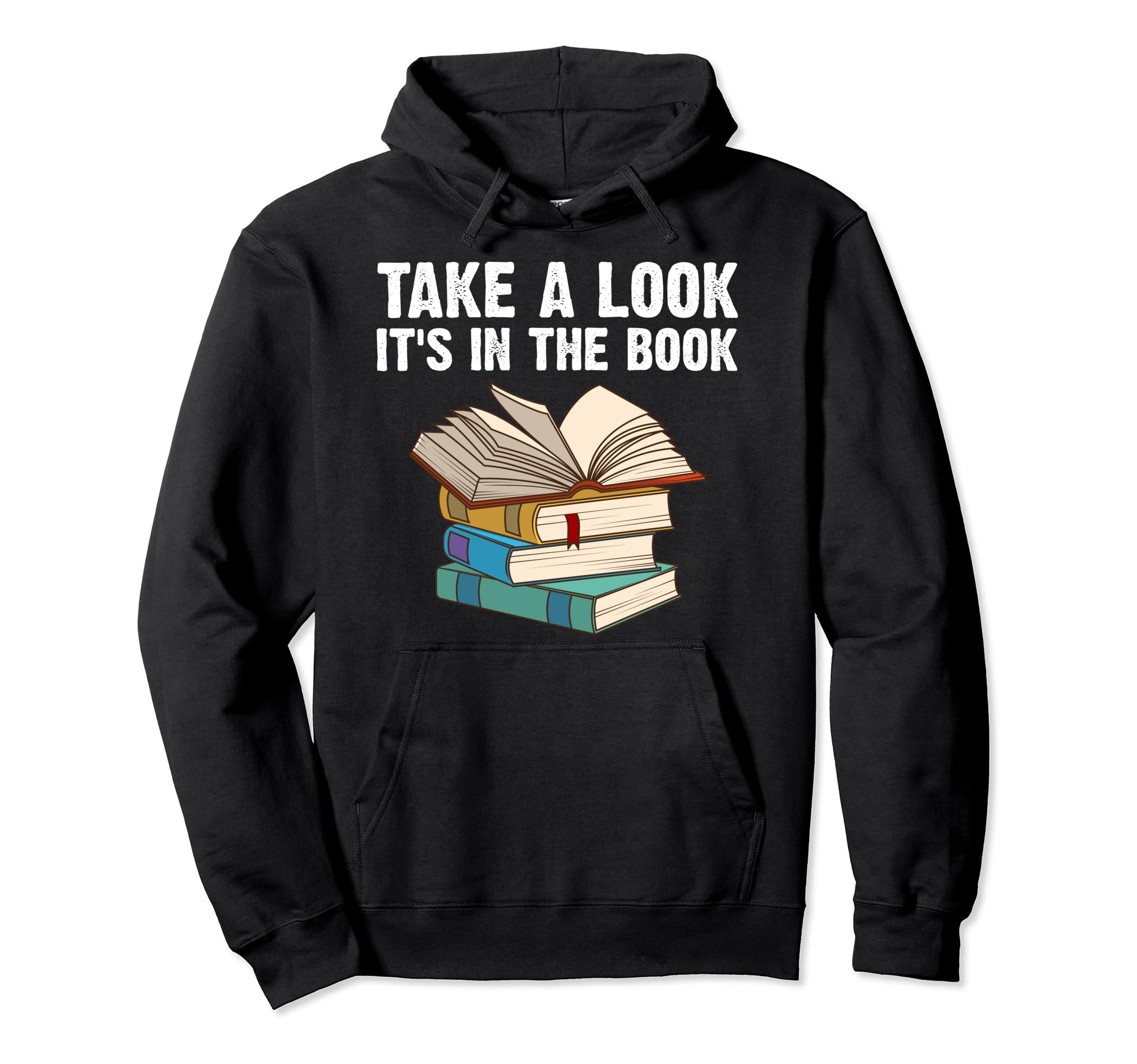 Funny Book Lover Designs Librarian Hoodie - Graphic Print for Adults - T-Shirt, Sweatshirt, Hoodie