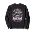 Library Is My Happy Place Librarian And Sweatshirt - Trendy Graphic Unisex - T-Shirt, Sweatshirt, Hoodie