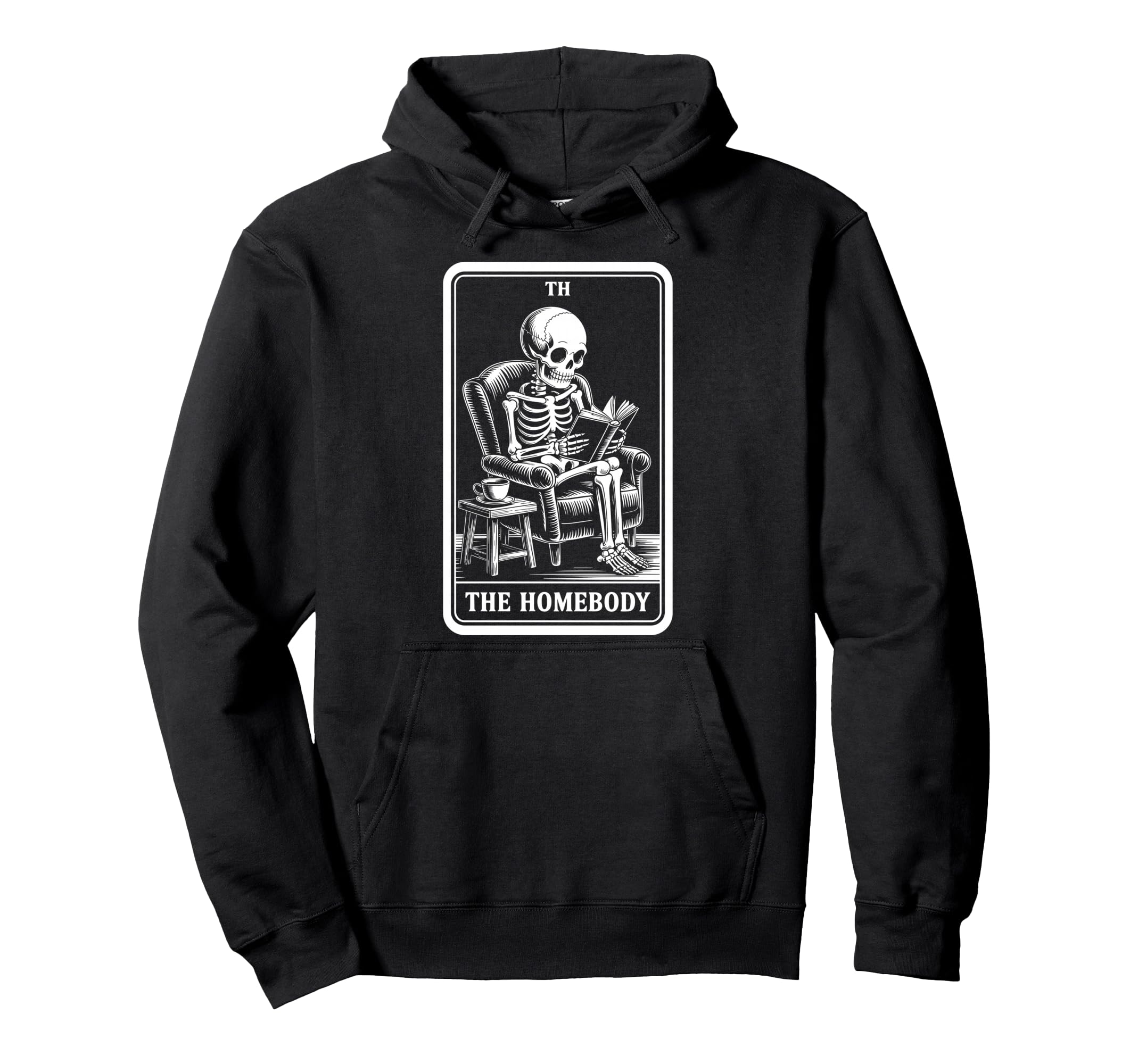 Homebody Tarot Card Indoorsy Hoodie - Streetwear Style Men Women - T-Shirt, Sweatshirt, Hoodie