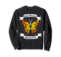 Anti Social Butterfly Funny Sweatshirt - Aesthetic Graphic Men Women - T-Shirt, Sweatshirt, Hoodie