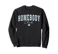 Homebody Club Checkerboard Introvert Sweatshirt - Graphic Print Men Women - T-Shirt, Sweatshirt, Hoodie