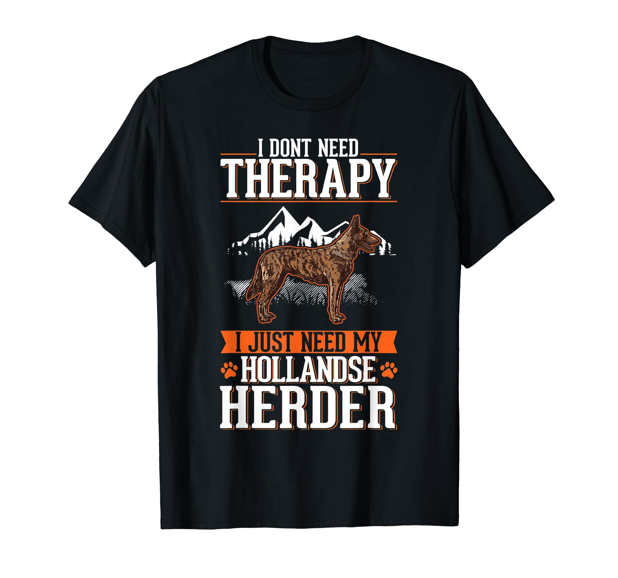Hollandse Herdershond Dutch Shepherd T-Shirt - Custom Art Print for Adults - T-Shirt, Sweatshirt, Hoodie