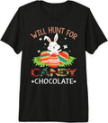 Food Happy Easter Day Egg Easter 2026 Bunny Rabbit Unisex T-shirt, Sweatshirt, Hoodie, Long Sleeve Tee - T-Shirt, Sweatshirt, Hoodie