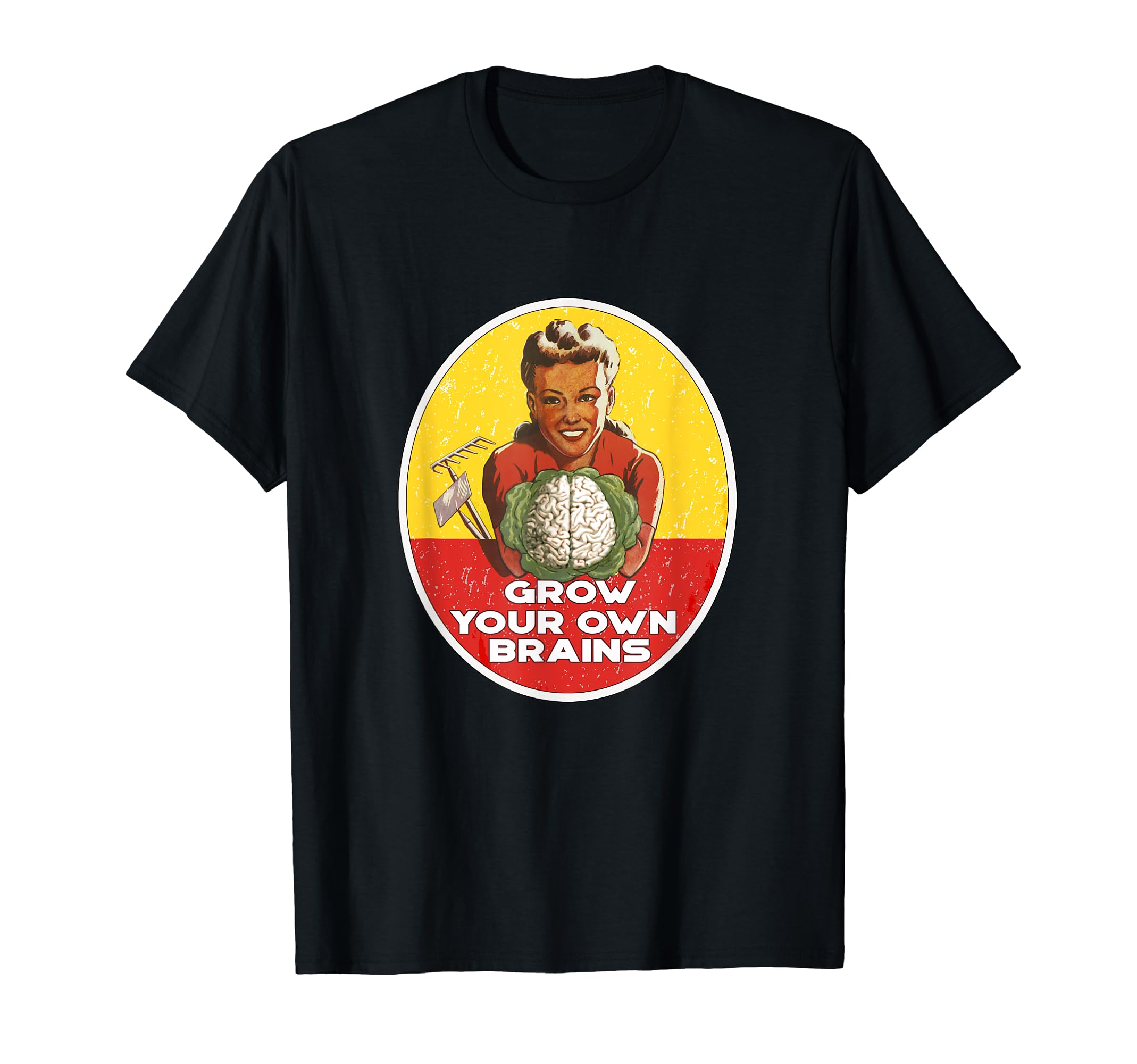 Grow Your Own Brain Fake Ads Funny Memes T-Shirt - Graphic Print Men Women - T-Shirt, Sweatshirt, Hoodie