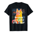 Broken Crayons Still Color Mental T-Shirt - Aesthetic Graphic for Adults - T-Shirt, Sweatshirt, Hoodie