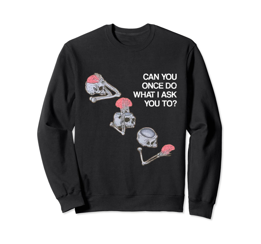 Skull And Brain Adhd And Mental Sweatshirt - Unique Graphic for Adults - T-Shirt, Sweatshirt, Hoodie