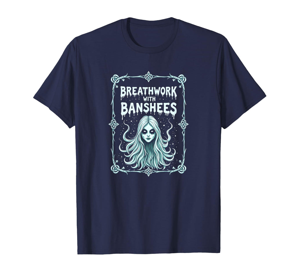 Halloween Health Wellness Breathwork T-Shirt - Trendy Graphic for Adults - T-Shirt, Sweatshirt, Hoodie