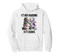 Its Not Hoarding If Its Books Book Dragon Hoodie - Minimalist Print Unisex - T-Shirt, Sweatshirt, Hoodie