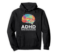 Adhd Brain Like Race Car Control Like Hoodie - Graphic Print Unisex - T-Shirt, Sweatshirt, Hoodie