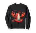 Meditation Lobster Yoga Pose Sweatshirt - Fun Novelty Design Unisex - T-Shirt, Sweatshirt, Hoodie