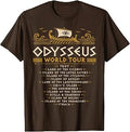 Odyssey Homer Dark Academia Odysseus World Tour T-Shirt Unisex T-shirt, Sweatshirt, Hoodie, Long Sleeve Tee - T-Shirt, Sweatshirt, Hoodie