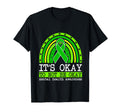 Its Okay To Not Be Okay Mental T-Shirt - Aesthetic Graphic for Adults - T-Shirt, Sweatshirt, Hoodie