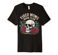 Tired Mother Exhausted Reader Sweatshirt - Trendy Graphic for Adults - T-Shirt, Sweatshirt, Hoodie