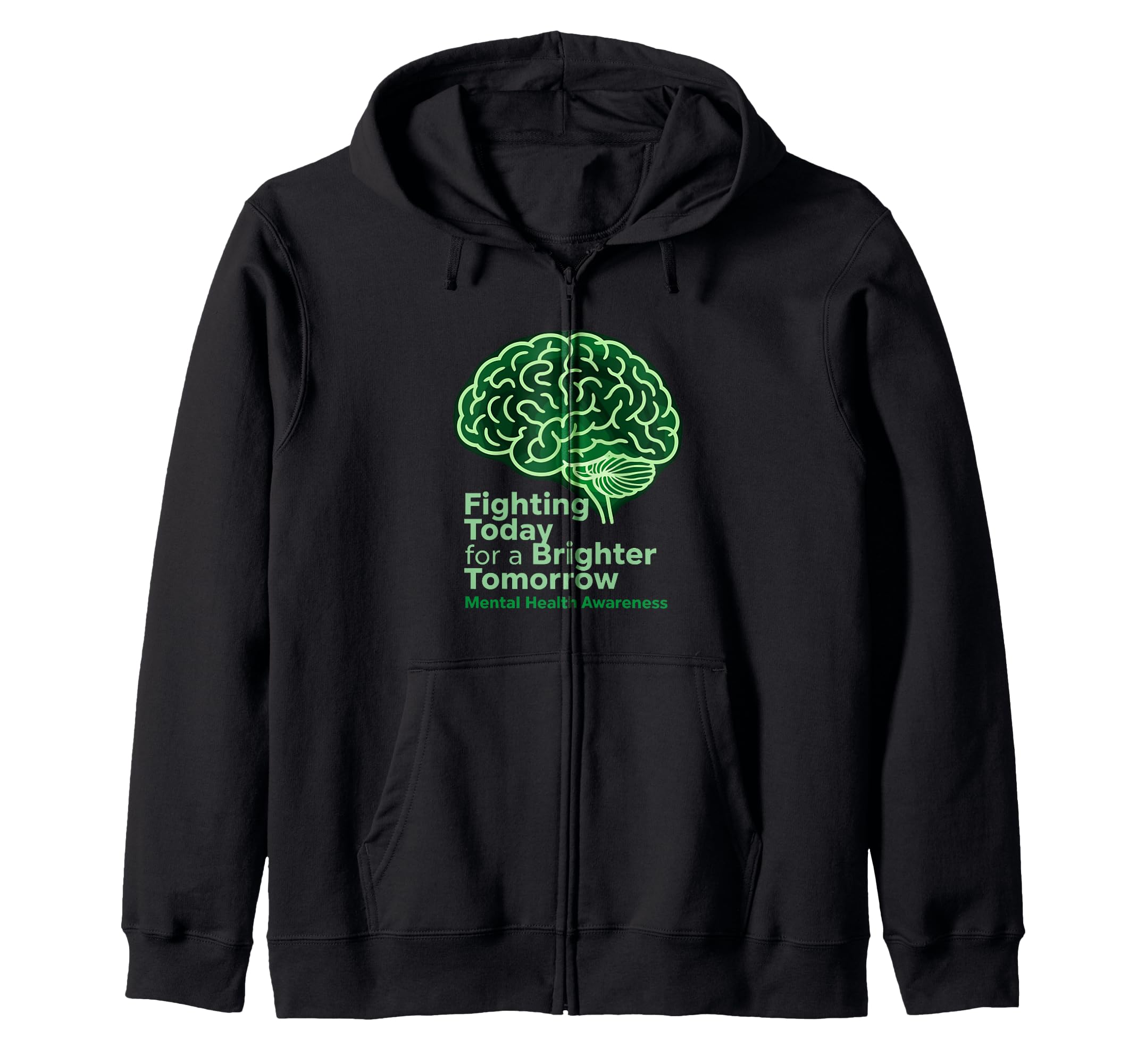 Mental Health Awareness Month Green T-Shirt - Minimalist Print Men Women - T-Shirt, Sweatshirt, Hoodie