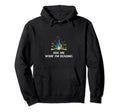Ask Me What Im Reading Book Worm Hoodie - Fun Novelty Design for Adults - T-Shirt, Sweatshirt, Hoodie