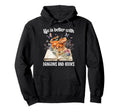 Dragons And Books Bearded Dragon Owner Hoodie - Graphic Print Unisex - T-Shirt, Sweatshirt, Hoodie