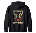 Antisocial Butterfly Gift T-Shirt - Casual Everyday Wear Unisex - T-Shirt, Sweatshirt, Hoodie