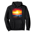 Mindful Serenity Peaceful Nature Scene Hoodie - Minimalist Print Unisex - T-Shirt, Sweatshirt, Hoodie