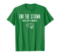 Mental Health Awareness Green End Stigma T-Shirt - Aesthetic Graphic Unisex - T-Shirt, Sweatshirt, Hoodie