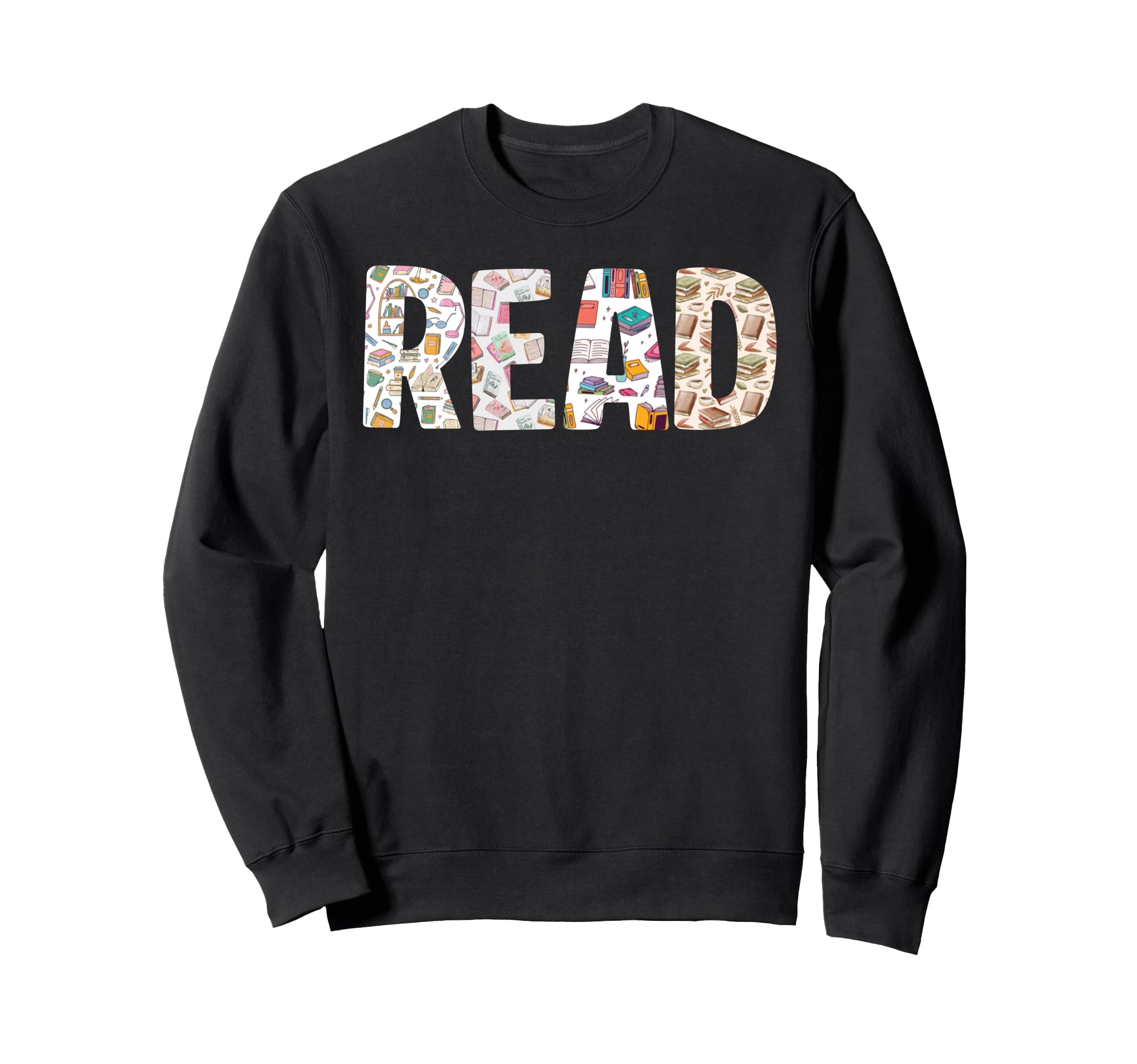 Read Book Nerd Book Reader Book Sweatshirt - Trendy Graphic Men Women - T-Shirt, Sweatshirt, Hoodie