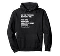 Funny To Person Front Me You Are Hoodie - Aesthetic Graphic Unisex - T-Shirt, Sweatshirt, Hoodie