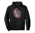 Cosmic Bookworm Astronaut Reading Galaxy Hoodie - Unique Graphic Unisex - T-Shirt, Sweatshirt, Hoodie
