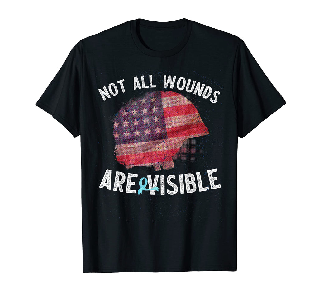 Military Veteran Post Traumatic Ptsd T-Shirt - Aesthetic Graphic Men Women - T-Shirt, Sweatshirt, Hoodie