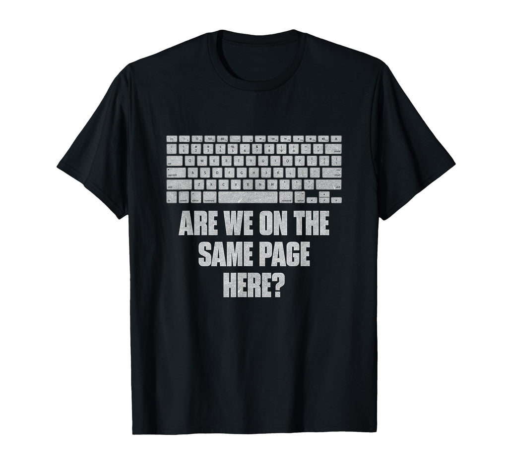Are We Same Page Here Funny Bookworm T-Shirt - Unique Graphic for Adults - T-Shirt, Sweatshirt, Hoodie