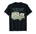 Overthinking Frog Couch T-Shirt - Fun Novelty Design for Adults - T-Shirt, Sweatshirt, Hoodie