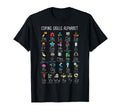 Counselor Coping Skills Alphabet T-Shirt - Trendy Graphic for Adults - T-Shirt, Sweatshirt, Hoodie