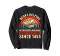 Book Reader Literacy Coach Sweatshirt - Streetwear Style Men Women - T-Shirt, Sweatshirt, Hoodie
