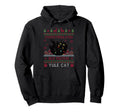 Funny Santa Yule Cat Overstimulated But Hoodie - Unique Graphic for Adults - T-Shirt, Sweatshirt, Hoodie
