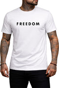 Freedom Charlie Kirk White Unisex T Shirt Unisex T-shirt, Sweatshirt, Hoodie, Long Sleeve Tee - T-Shirt, Sweatshirt, Hoodie