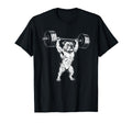 English Bulldog Weightlifting Gym T-Shirt - Trendy Graphic for Adults - T-Shirt, Sweatshirt, Hoodie